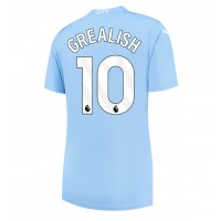 Manchester City Jack Grealish #10 Fußballbekleidung Heimtrikot Damen 2023-24 Kurzarm